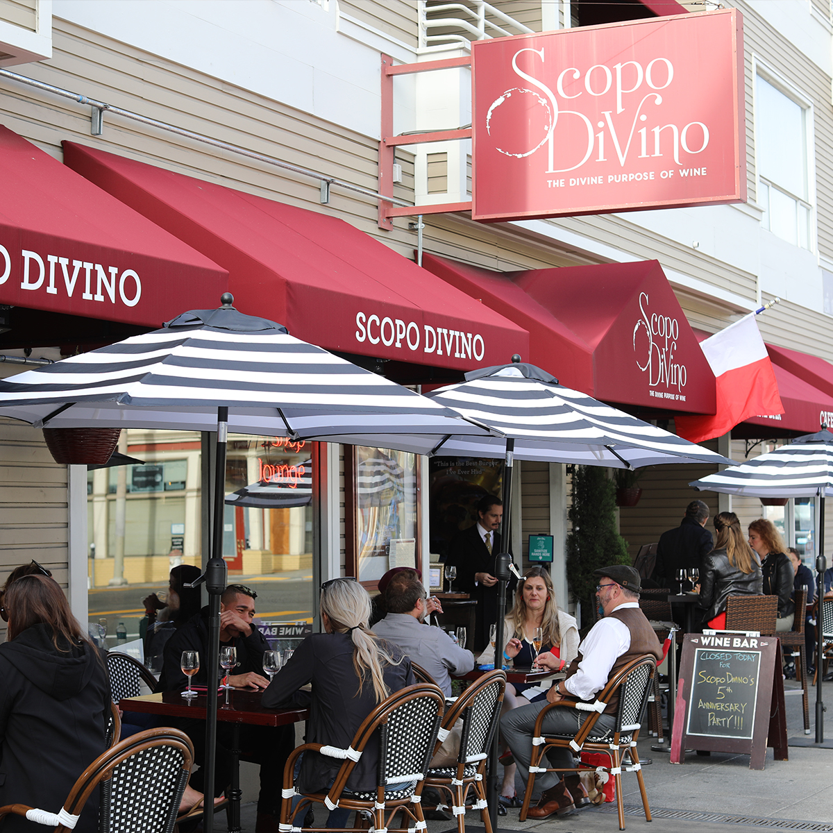 Wine Bar San Francisco Convenient Location in the Pacific Heights